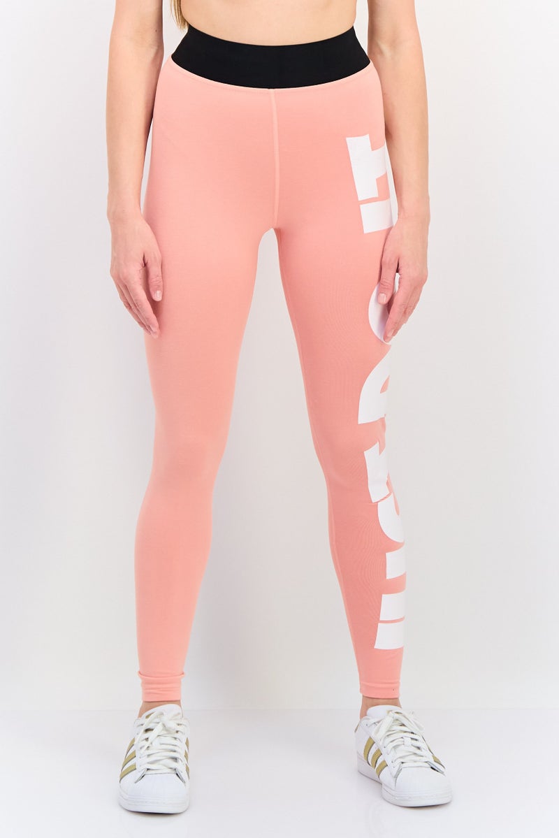 Nike Women Tight Fit Training Leggings, Pink - Image 1