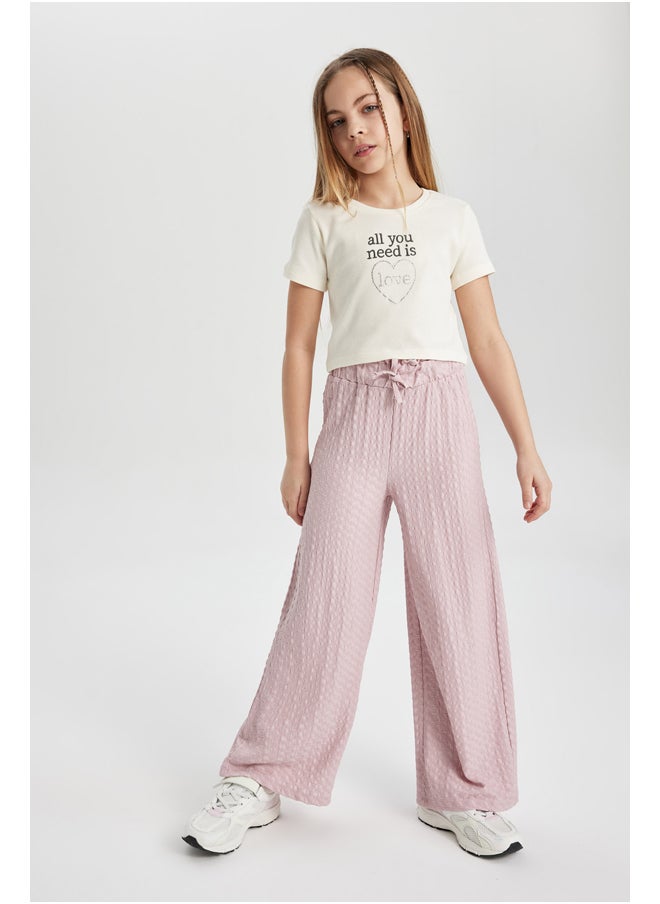 DeFacto Girl Cropped Fit Knitted Set - 2 Pack  - Image 1