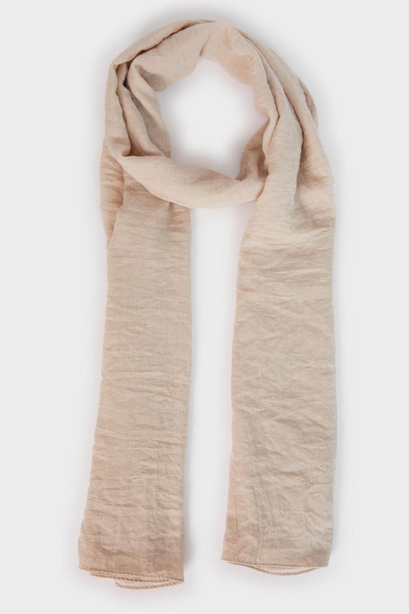DeFacto Beige Woman Beige Scarfs Casual - Image 3