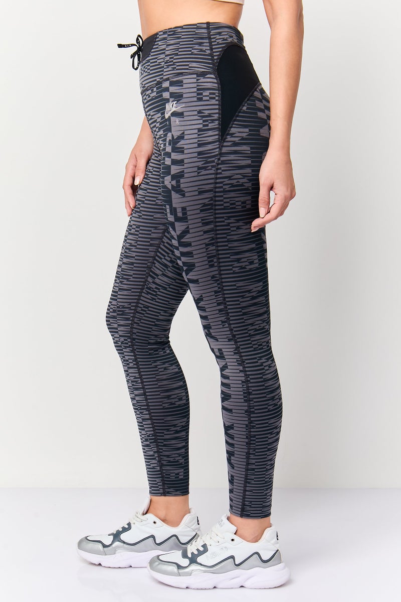 Nike Women Sportswear Fit Running Leggings, Black - Image 4