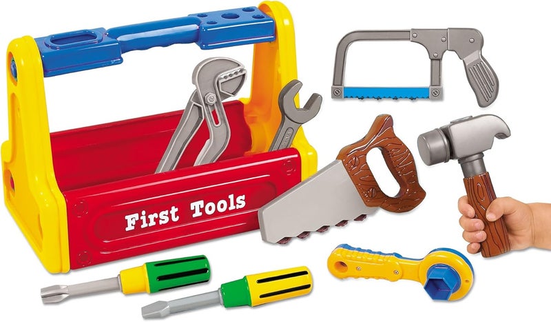 Lakeshore Little Hands Tool Tote with 8 Chunky Tools