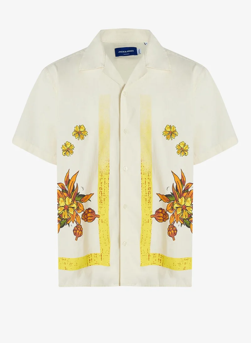 JACK & JONES Graphic Printed Regular Fit Shirt