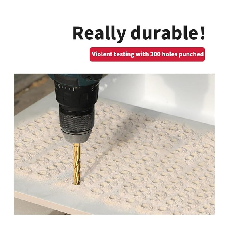 8mm 2pcs High Hardness Four Edged Alloy Drill Bit For Tile Glass Concrete Metal - Image 4