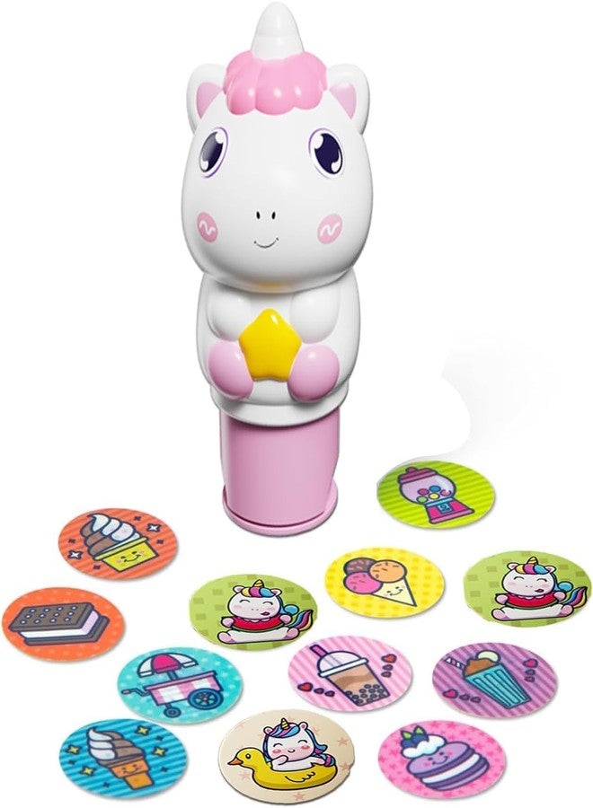 BeFunky Sticker Stamper with 100+ Stickers for Kids, Arts and Crafts Sticker Book for Toddlers, Creative Play Travel Toy for Toddlers Girls Boys Age 3 4 5 6 7+ Years Old (Unicorn) - Image 4