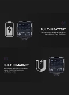 Godox GODOX LED6R RGB fill light photography full color pocket shooting light small mini photo photography light  - Image 5