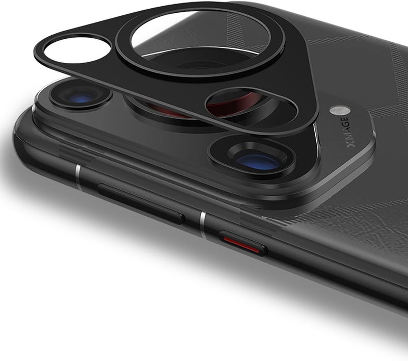 Tempered Glass 3D Camera Lens Protector For Huawei Pura 70 Ultra  - Black