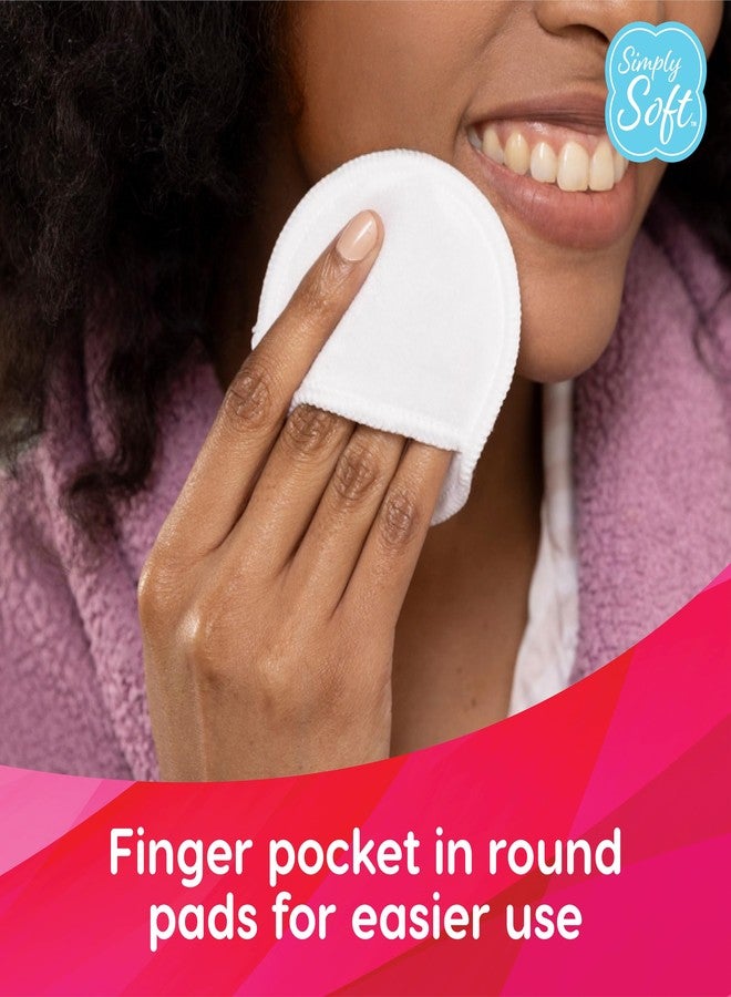 Medline Simply Soft Reusable Cotton Rounds, 14 Count, Makeup Remover Pads for All Skin Types, Sustainable, Minimizes Waste, Dermatologically Tested (7 Rounds and 7 Squares with 1 Washable Mesh Bag) - Image 5