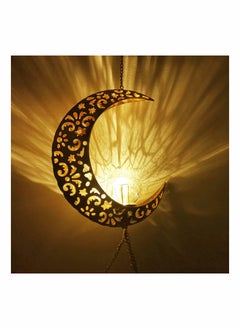 Y&D Solar Wind Chimes for Outside Hanging Outdoor Decor Moon Chime Crackle Glass Ball Warm LED Light Unique Memorial Gift Used Garden Landscape Decoration  - Image 3