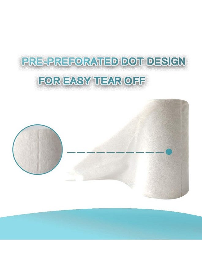 LVBB - LVBB 100% Bamboo Unscented Biodegradable Cloth Diaper Liners, Gentle and Soft Diaper Liners, Fragance Free and Chlorine Free Cloth Diaper Liners Disposable,100 Counts/Roll (Pack of 4) - Image 1