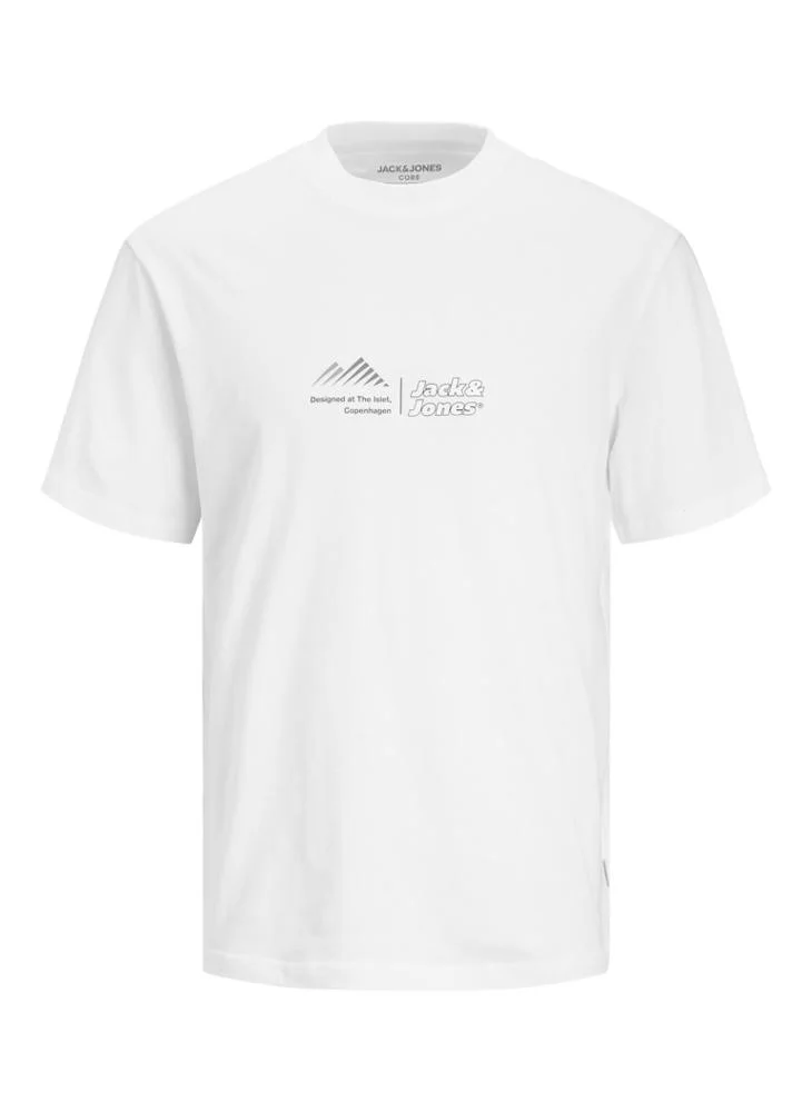 جاك اند جونز Logo Crew Neck T-Shirt