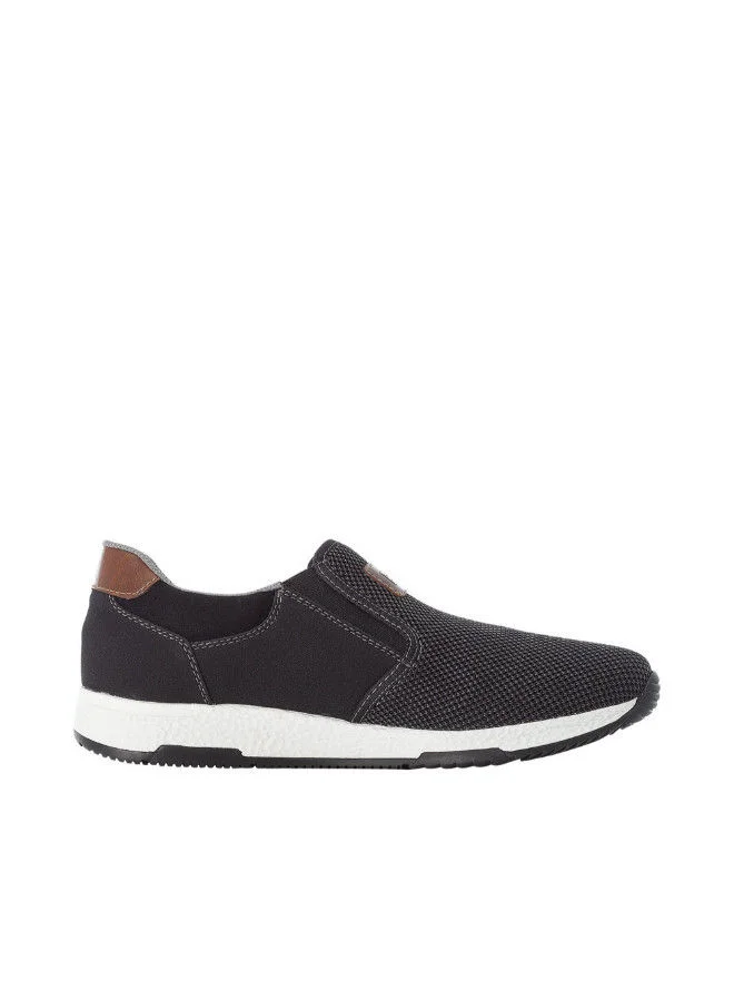 rieker Rieker Mens Casual Shoes B3450-00 Volos Black / Grey 116-1130