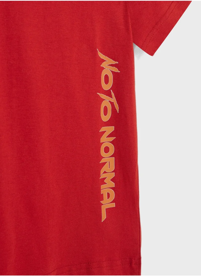 Pinata Boys Front And Back  Printed T-Shirt