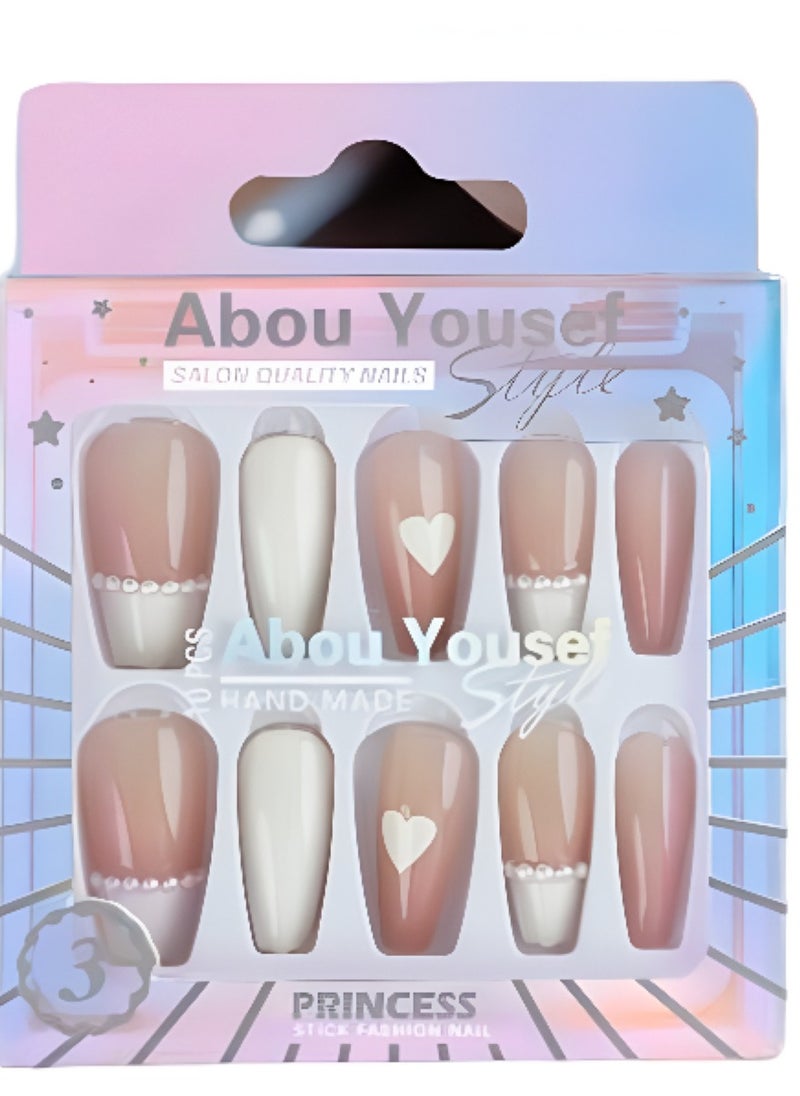 Abou Yousef Style - Abou Yousef Style Princess AY-SG-DZ07 False Nails - Image 1