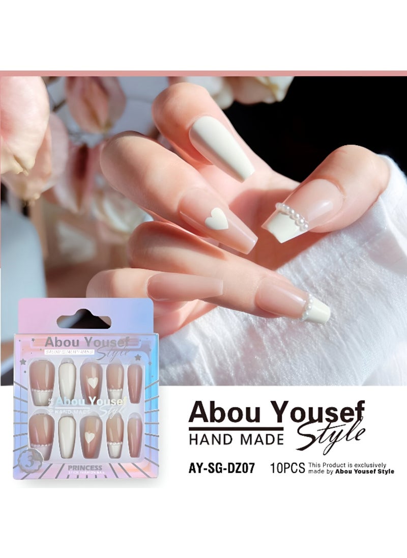 Abou Yousef Style - Abou Yousef Style Princess AY-SG-DZ07 False Nails - Image 1