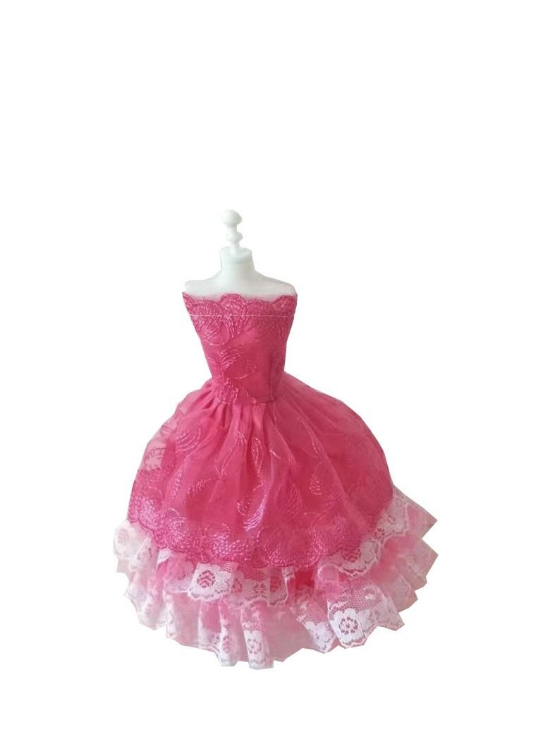 Y&D - 6-Piece Doll DIY Dress Up Mannequin Stand Toy - Image 1