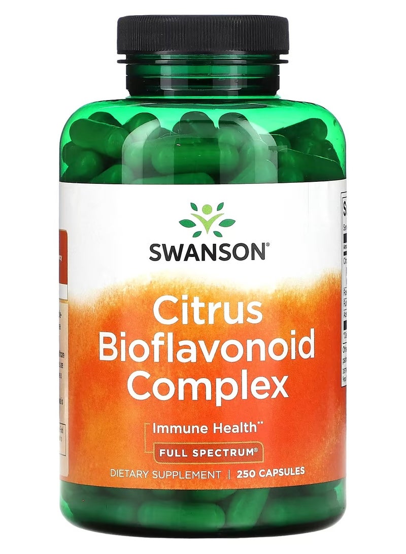 سوانسون، مركب بيوفلافونويد الحمضيات، 250 كبسولة