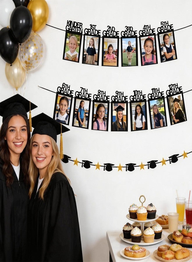 Ithmahco Graduation Decorations for Party - K-12 Graduation Photo Banner for 2026, Grad Picture Display, Grad Photo Banner for Pictures Class of 2026 - Image 4
