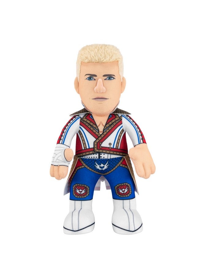 Bleacher Creatures WWE Superstar Cody Rhodes 10" Plush Figure - A Wrestling Star for Play or Display - Image 1