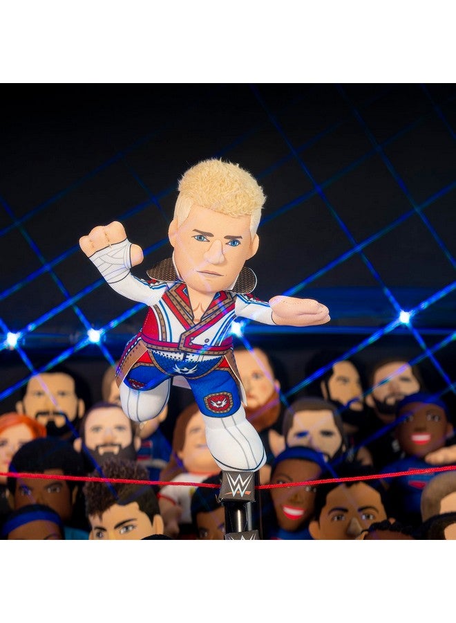 Bleacher Creatures WWE Superstar Cody Rhodes 10" Plush Figure - A Wrestling Star for Play or Display - Image 4