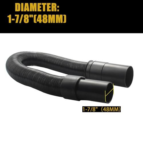 seork 1 78 Shop Vac Hose DXVA192600 Fits for DEWALT Vacuum 1 78 for DeWALT DXV04T Wet Dry Vac Super Flex Hose - Image 3