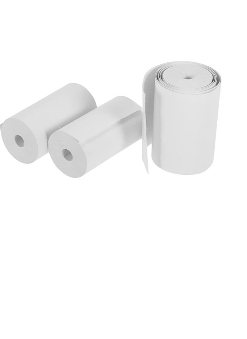 Terabyte 10 Thermal Paper Receipt Rolls, each measuring 30mm in width and 57mm in diameter, ensuring you have an ample supply for all your POS, cash register, receipt, and credit card machine needs  - Image 1