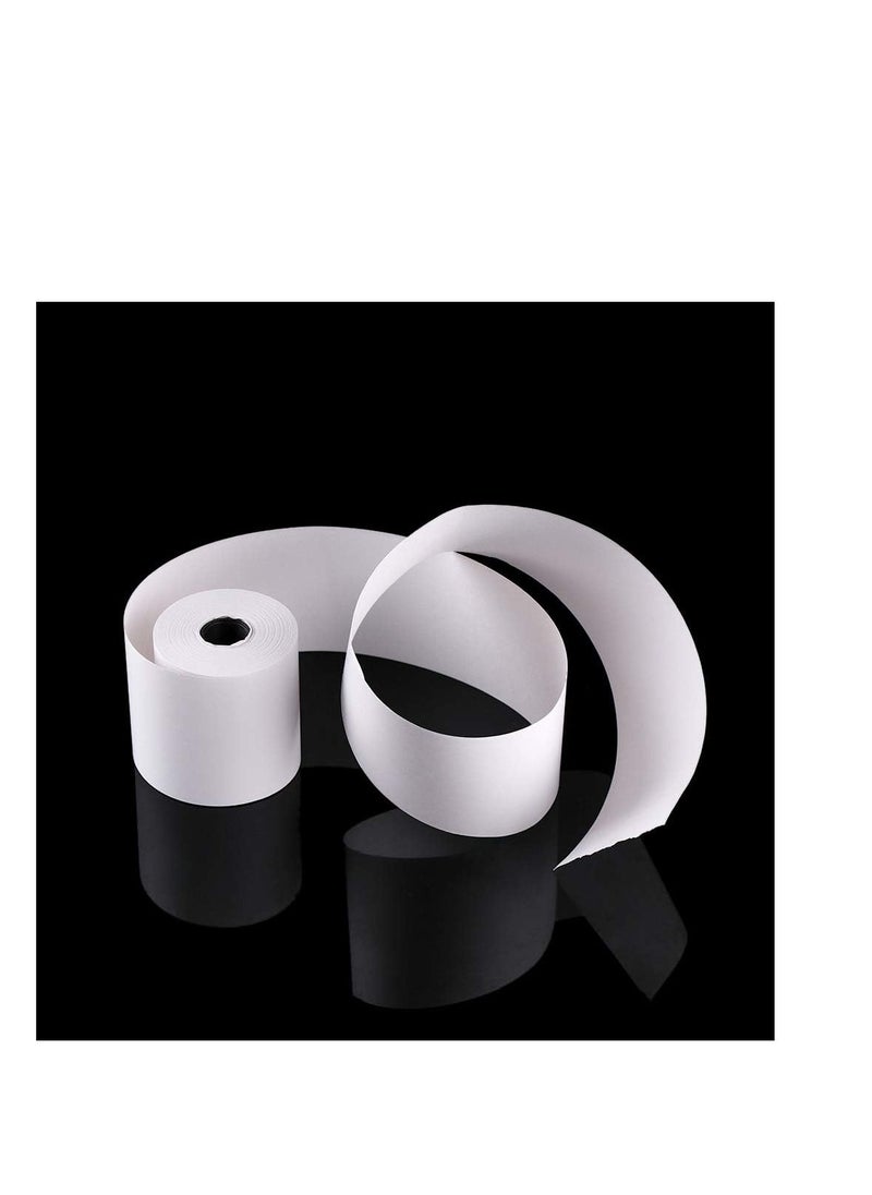 Terabyte 10 Thermal Paper Receipt Rolls, each measuring 30mm in width and 57mm in diameter, ensuring you have an ample supply for all your POS, cash register, receipt, and credit card machine needs  - Image 3