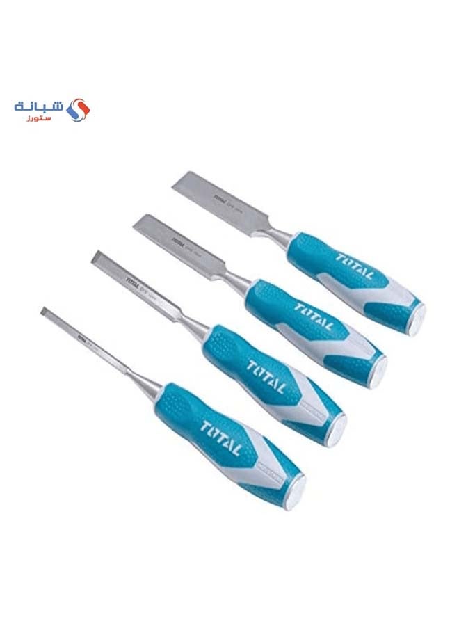 TOTAL Tools 4 Pieces Wood Chisel Set