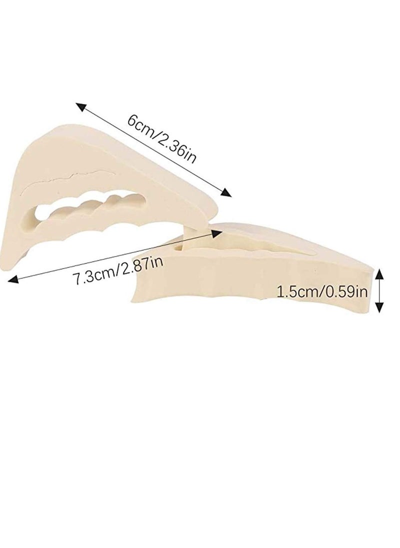 Excefore - Shoe Filler Inserts Toe Filler Shoes Too Big Inserts Memory Foam Insoles for Shoes Too Big 2 Pairs - Image 1