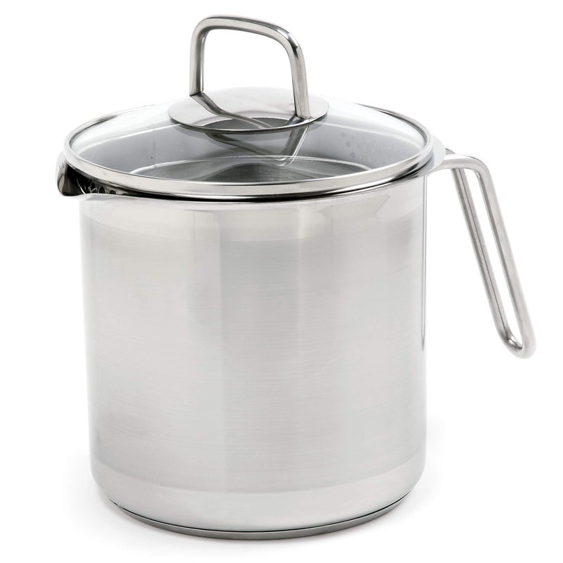 Norpro KRONA 12 Cup Multi Pot with Straining Lid, Stainless Steel - Image 1