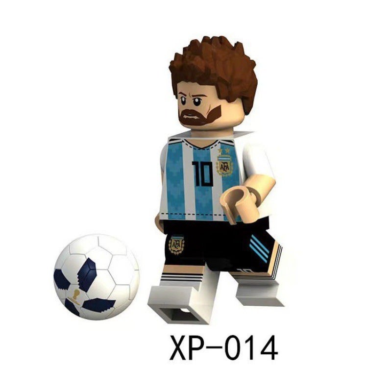 World Cup Soccer Building Block Figure Set (18 Variants) - Image 1