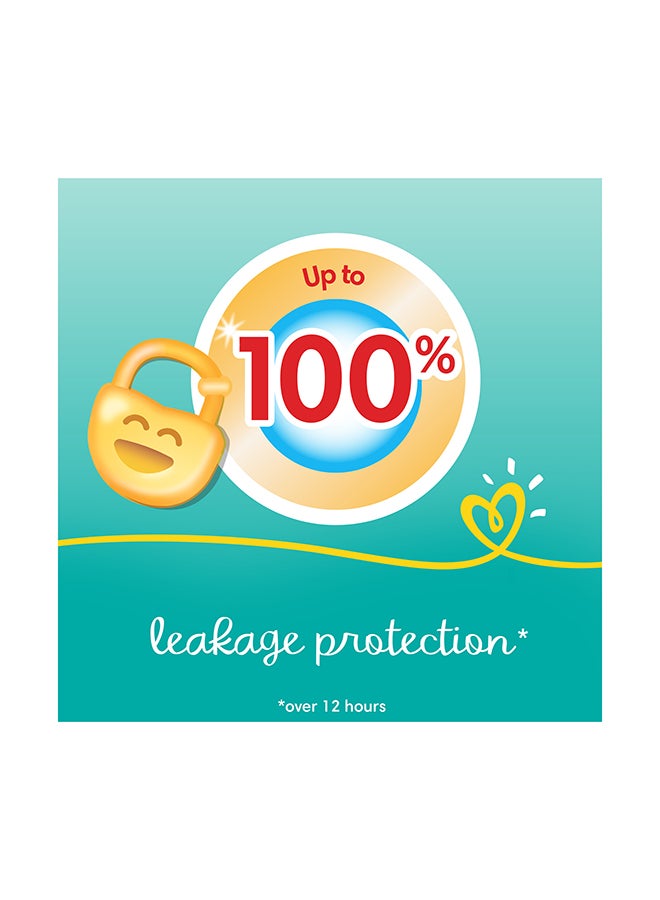 بامبرز حفاضات بيبي دراي، مقاس 4، وزن 9-14 كجم، جوانب مطاطية لملاءمة أفضل وحماية أكبر ضد التسرب، 11 حفاض للأطفال - Image 4