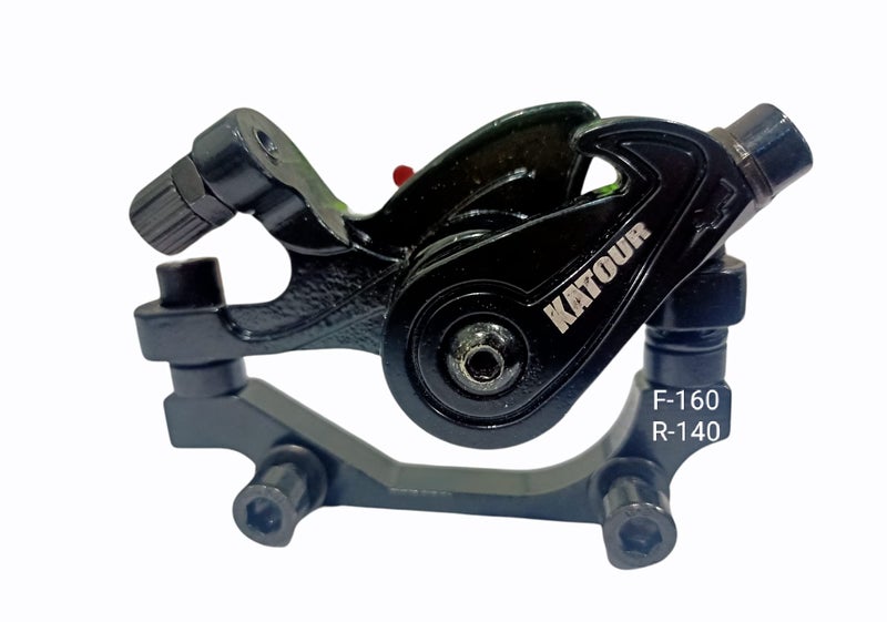 FASTPED® MTB Folding Bike Bicycle Mechanical Disc Brake Cycling Front/Rear Calipers - Image 1