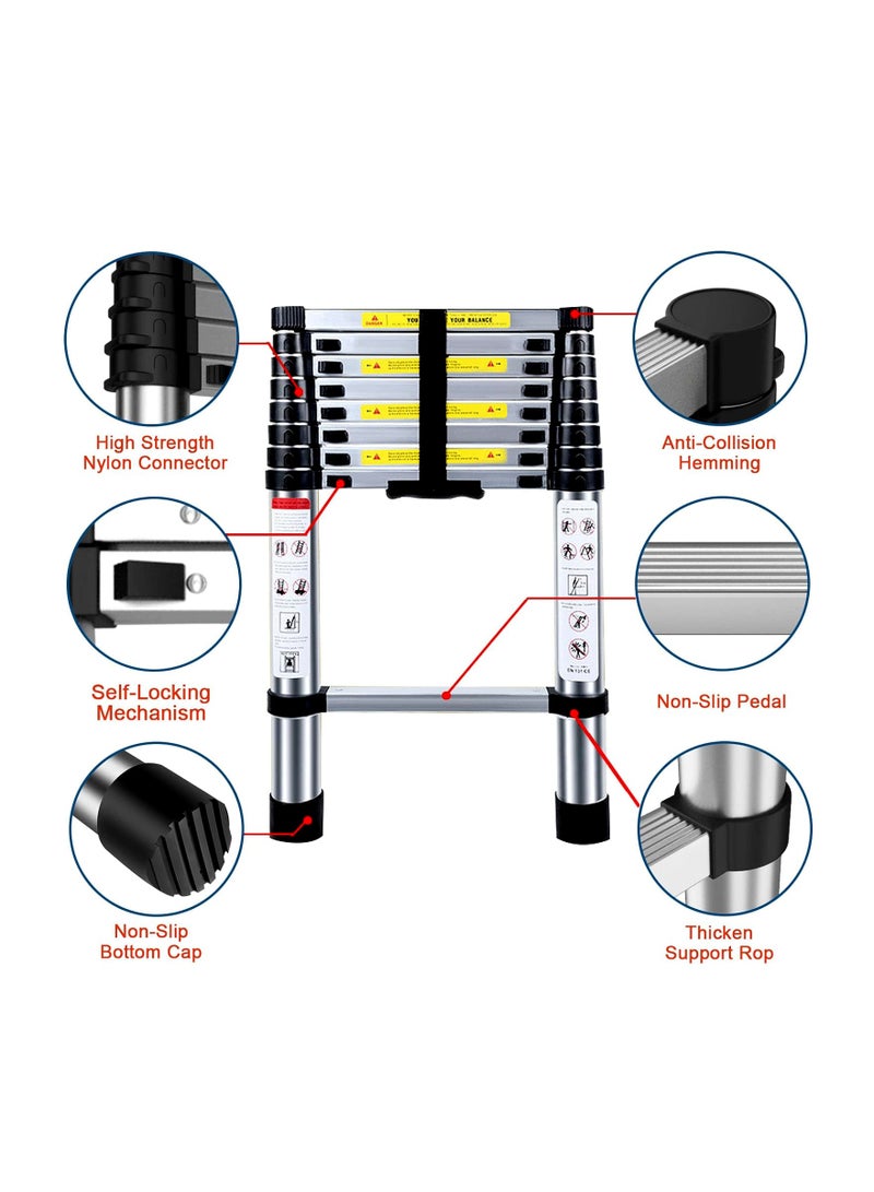Living سلم قابل للطي بطول 260 سم - Image 2