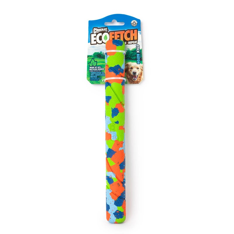 Chuckit EcoFetch Fetch Stick Dog Toy Pack of 1 for All Breed Sizes EcoFetch Stick - Image 2