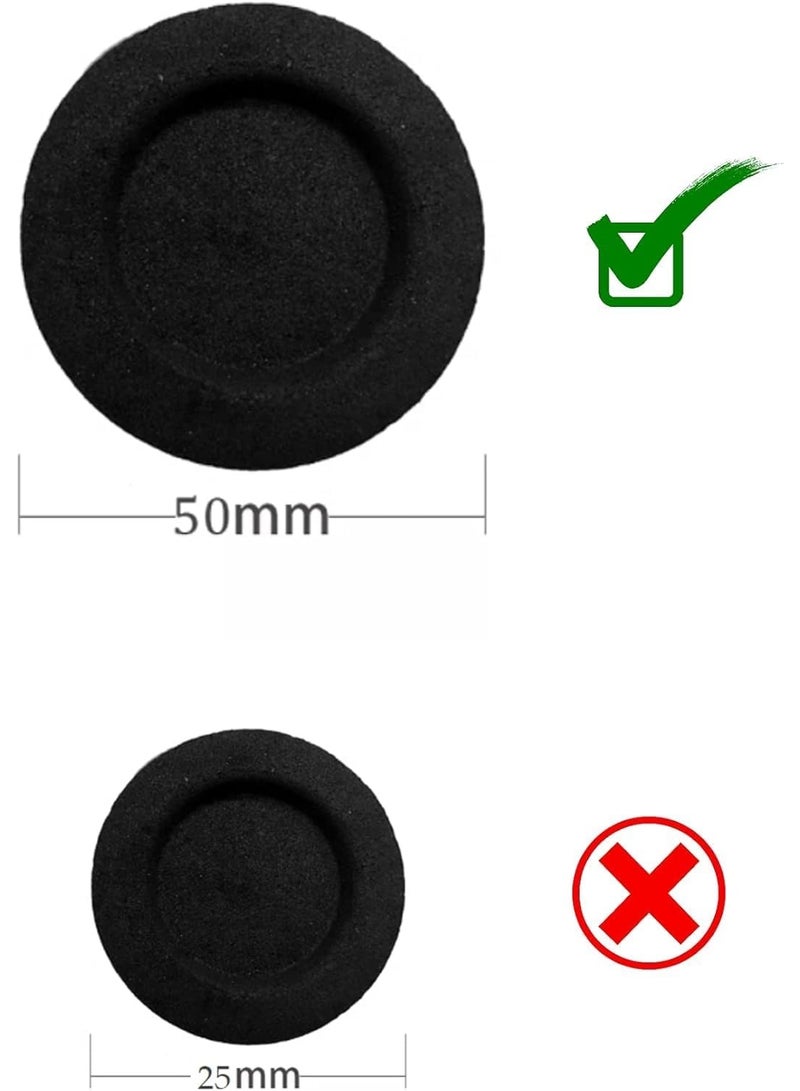 AL QAED Harbour Delights - Al Qaed Charcoal Coal For Bakhoor Gold Silver and Black 50MM Big (20 Pcs) - Image 2