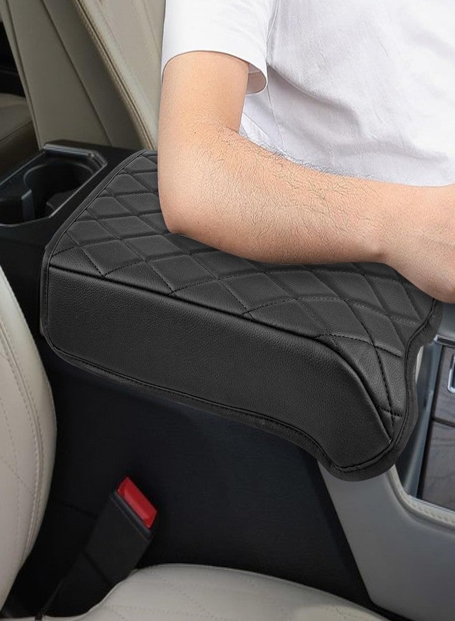 VarCozy Center Console Cover Compatible with 2015-2020 Ford F150 / 2017-2022 F250 F350 F450, Car Armrest Cover for 2018-2023 Expedition, PU Leather Console Cover Full Protector (Bucket Seat Only) - Image 2