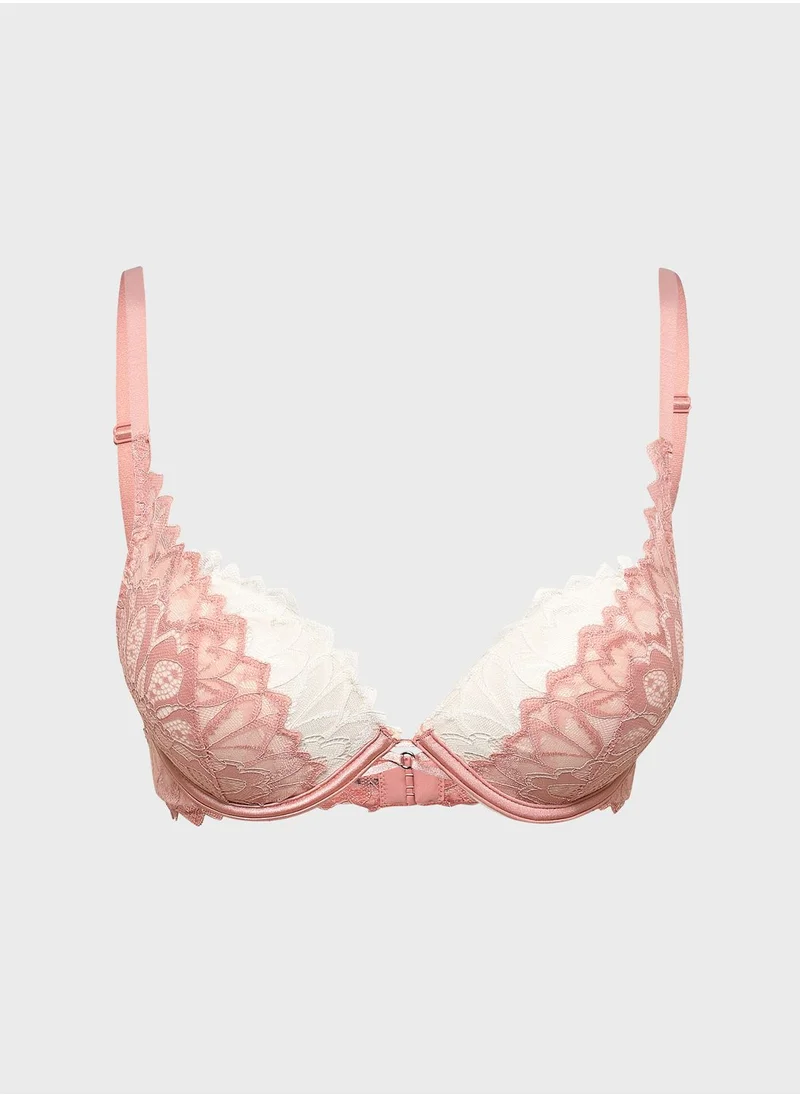 La Senza Colorblock Plunge Bra