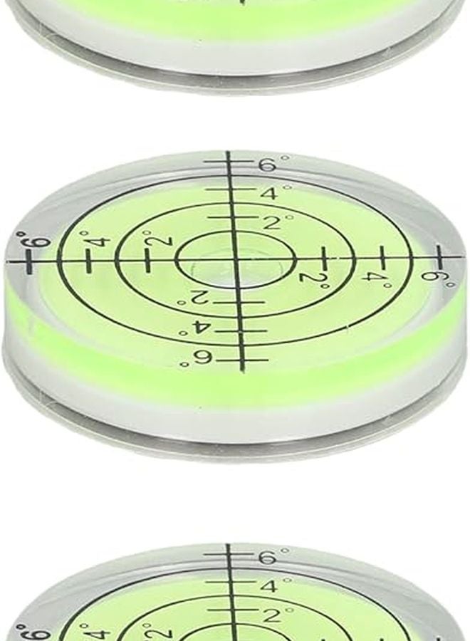 3 Pcs 32mm Round Bubble Level High Precision Mini Bullseye Horizontal Measurement Tool - Image 4