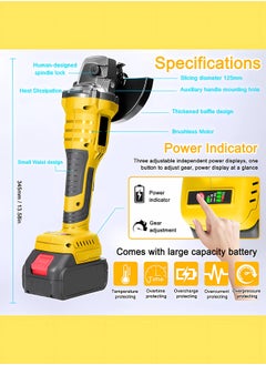 48V Drill and Angle Grinder Tool Set,Grinder Tool,Electric Screwdriver,Grinder,Power Tools Drill Set,Tool Kit,With 2*5.0Ah Batteries and Fast Charger - pzsku/ZC0C851DD91AC197474A4Z/45/_/1722323063/a3fe2ca5-4bb4-42ab-9d58-f46ddd021015