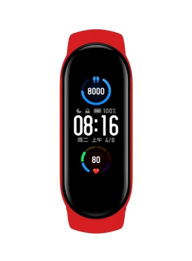 Replacement Strap For Xiaomi Mi Band 5 Red - Image 3