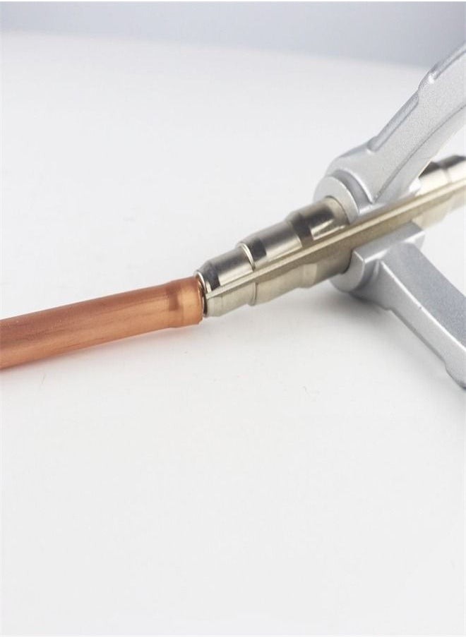 Generic - Copper Pipe Flaring and Expanding Tool Pipe Copper Pipe Tube Swaging Tool Expander Drill Bit Assortment Kit Hand Expanding Tool Refrigeration Tools Tube Expander - Image 1