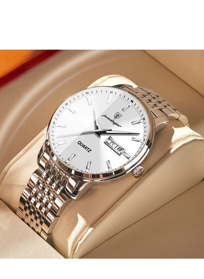 POEDAGAR Stylish Men's Quartz Watch 