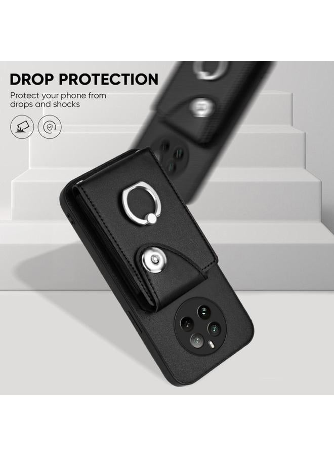 اس-توب جراب لهاتف Realme P1 Pro 5G الهند مع حامل بطاقات وحلقات وغطاء هاتف - Image 5