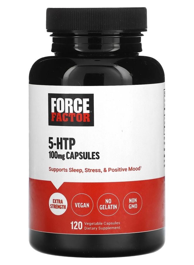 Force Factor 5-HTP 100 mg 120 Vegetable Capsules