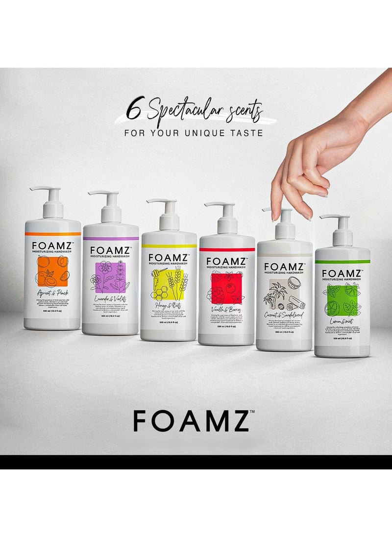FOAMZ - Liquid Hand Wash With Lavender and Violets Scents 500 ml - Image 1