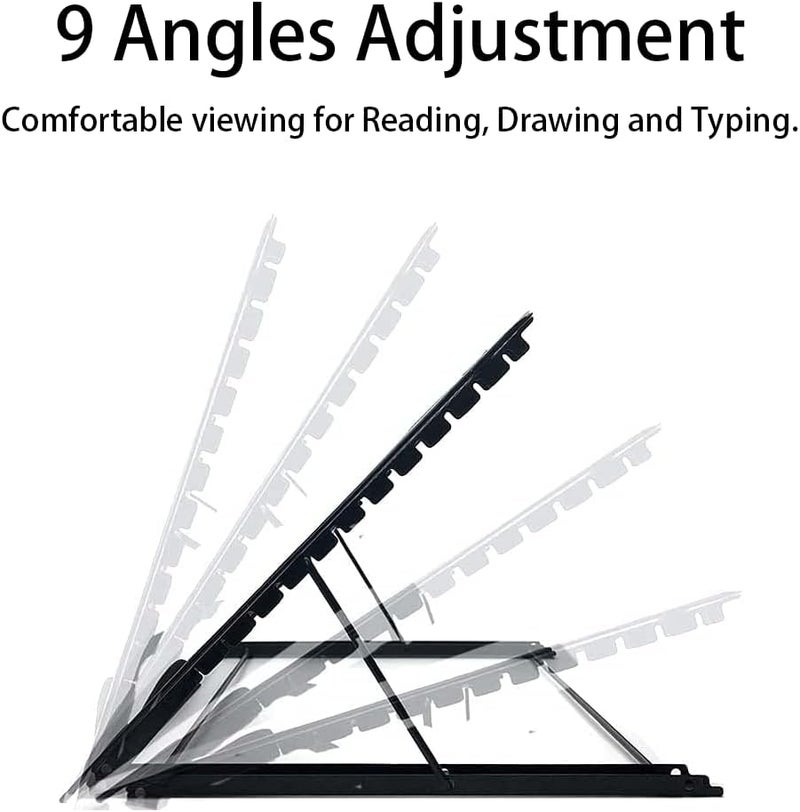sponake A3s Light Pad Kit with Metal Stand - LED Board for Diamond Painting - USB Powered Tracing Light Box for 5D Diamonds Paint | Sketching | Drawing | Vinyl Weeding | Animation - Image 5