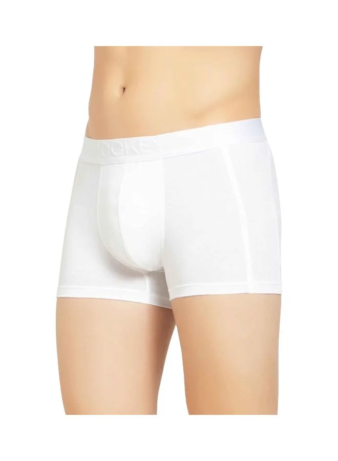 Jockey WHITE IC25 Men Tencel Micro Modal Cotton Elastane Stretch Trunk with Natural Stay Fresh Properties for Men | Best Price UAE