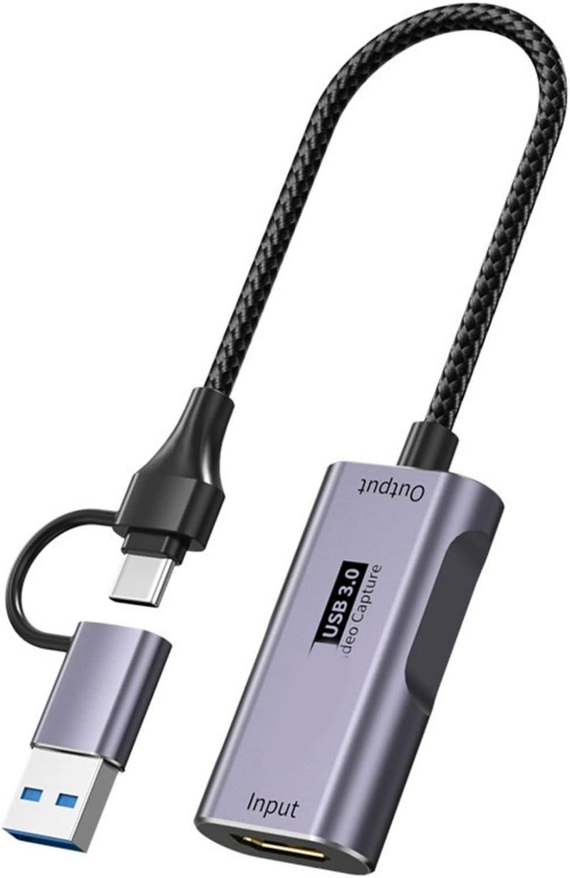 بطاقة التقاط الفيديو USB3.0 لدخول HDTV بدقة 4K60Hz مع الصوت للألعاب والبث والمؤتمرات - Image 4
