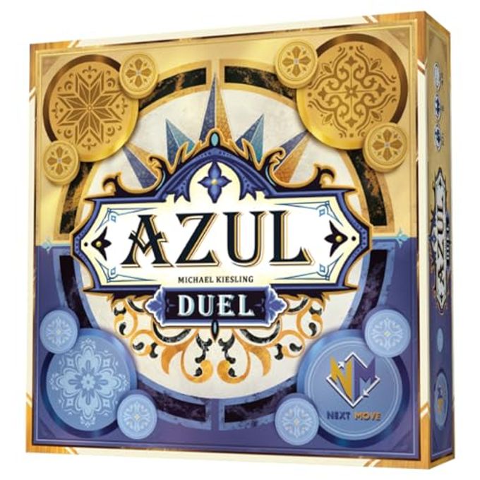 Asmodee Azul Duel Board Game Competitive Head-to-Head Tile-Placement Strategy Game, Stunning Mosaic Art and Quick Gameplay for Kids & Adults, Ages 8+, 2 Players, 30-45 Minute Playtime - Image 4