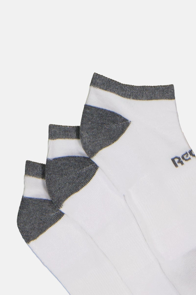 Reebok Men 8 Pairs Brand Logo No Show Cut Socks, Multicolor - Image 2